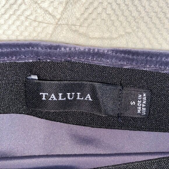 ARITZIA TALULA Purple Velvet Bodycon Casual Classic Mini Skirt Size Small - Picture 10 of 11